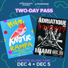unKommon Events & Framework present: Two-Day Pass