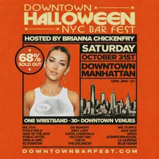 Downtown Halloween Bar Fest Hosted By Brianna Chickenfry