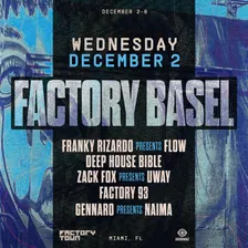 Factory Basel 2026 (Wednesday Pass)