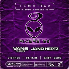 Tributo a Rivers'59 I Temática