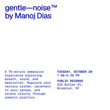 gentle—noise
