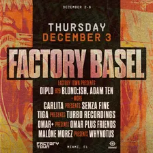 Factory Basel 2026 (Thursday Pass)