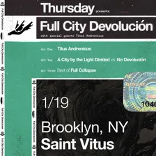 THURSDAY: Full City Devolucion