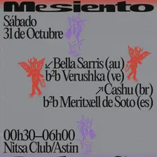 Me siento extraña: Verushka b2b Bella Sarris · Cashu b2b Meritxell de Soto