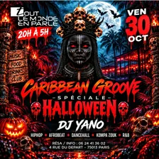 Caribbean groove special Halloween afterwork +club