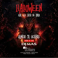 Halloween sur les toits de paris afterwork + club