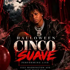 HALLOWEEN AT REVENGE: CINCO SUAVE LIVE