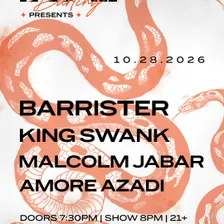 Barrister, King Swank, Malcolm Jabar & Amore Azadi