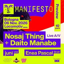 Nosaj Thing + Daito Manabe live a/v