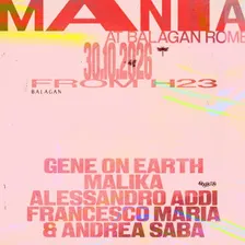 MANIA ANTIHALLOWEEN - 30th of OCTOBER
