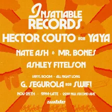 Insatiable Records: Hector Couto b2b Yaya