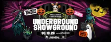 UNDERGROUND SHOWGROUND : MANDIDEXTROUS / PHIBES / RAYBAY