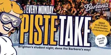 PisteTake Mondays 🔥 Student night
