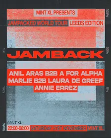 Jamback presents Jampacked at Mint XL