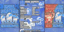 The Usual Suspects @ The Boxing Gym - Halloween Weekender pt. 2