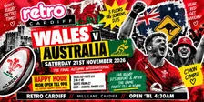 🏉🏴 WALES v AUSTRALIA 🇦🇺🏉