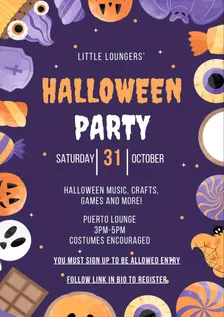 Little Loungers Halloween Party