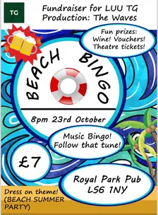 Beach Bingo: The Waves Fundraiser