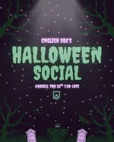 English Society Halloween Social