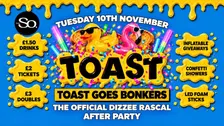 TOAST TUESDAYS • GOES BONKERS @Bar So 10.11.26