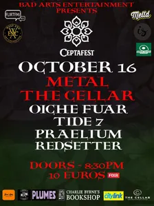 CeptaFest IV - Metal - Oiche Fuar, Tide 7, Praelium, Redsetter