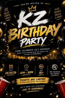 Kz’s Birthday Party