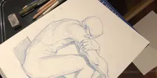 Life Drawing in the Gallery