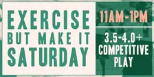 Saturday - Intermediate/Advanced (3.5-4.0+) Competitive Play Pickleball