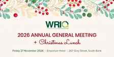 WRIQ 2026 AGM and Christmas Lunch