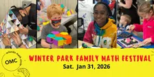 VOLUNTEERS: Family Math Festival 2027 & Math Modeling Student Showcase
