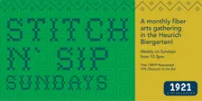 Stitch n' Sip Sundays 2026