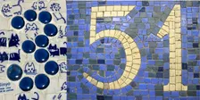 Beginner Mosaics: House Numbers or Wall Art with Heather