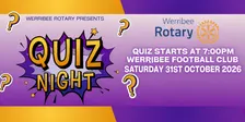 Werribee Rotary Quiz Night