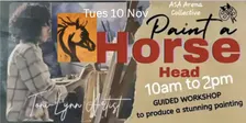 Paint a horse head with Toni-Lynn Avis