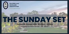Pulteney Old Scholars' Association Sunday Set