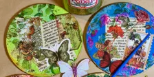 Enchanted Storybook - Decoupage Coasters with Cherie