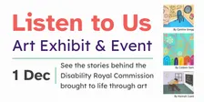 Listen to Us: See the stories behind the Disability Royal Commission brought to life though art