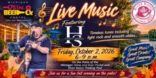 Harry Sparks LIVE on the patio Friday, October 2, 2026, from 6-9 p.m.