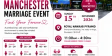 Muslim Marriage Events Manchester - 3 Age Groups | 15th November 2026
