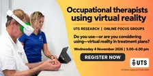 Research - Occupational therapists using VR - online focus group (04 November 2026)