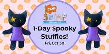 Oct 30 | Camp SCRAP: 1-Day Spooky Stuffies! 🧸🎃 | PPS Day Off | Ages 9-12