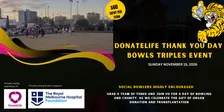 Richmond Union Bowls Club Charity Day - Nov 15th 2026