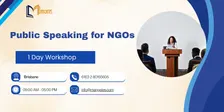 Public Speaking for NGOs: 1 Day Training in Brisbane