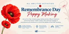 All Abilities Activities: Remembrance Day Poppy Making