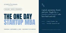 Startup School Conference