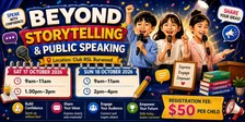 Beyond Storytelling & Public Speaking at Kids Enrichment Expo Oct 2026