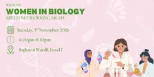 Women in Biology Speed Networking Event