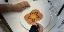 Art Class | Platter Board Painting