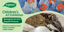 Children's Art Exhibition at Explorers Frankston North