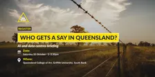 Who Gets a Say in Queensland? An strategy discussion on AI and data centres